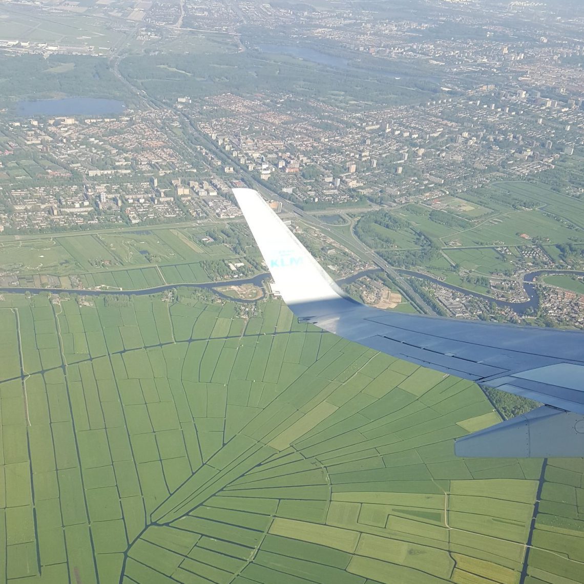 Nederland vanuit de lucht